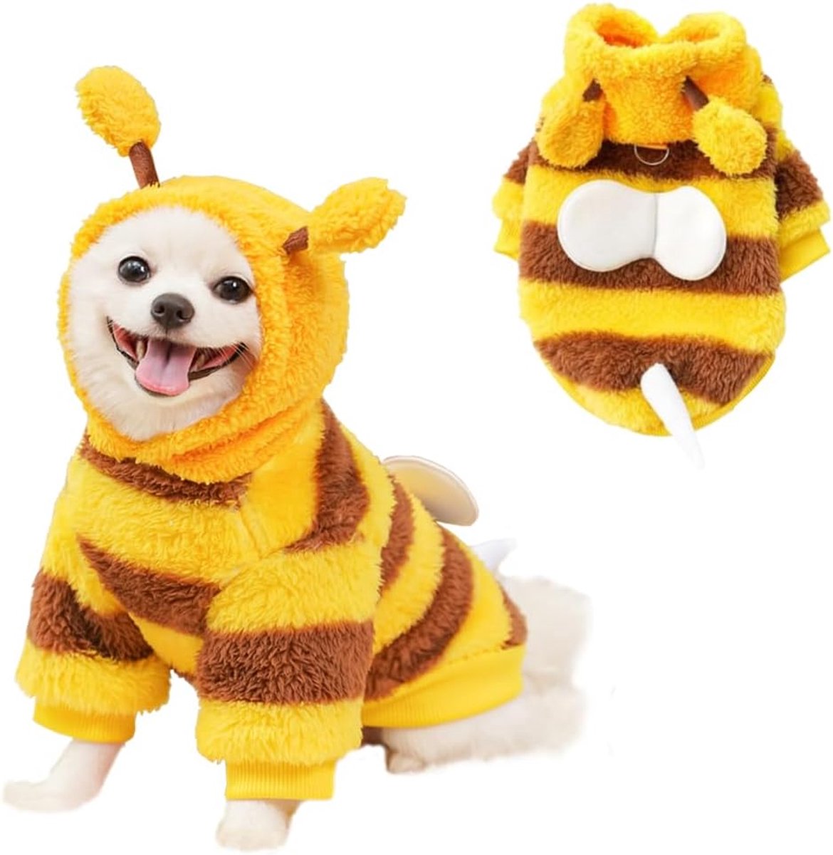 Dog Coat - Fleece Hoodie - Autumn and Winter Dog Clothes