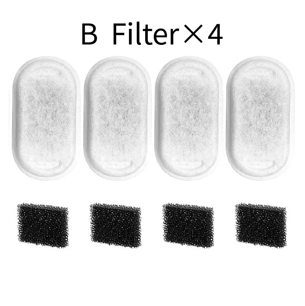 Water Fountain Filter Kit B — 4 Pack