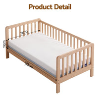 Baby Cot Mattress — 11cm Breathable Foam with Washable Tencel Cover