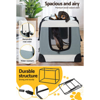 i.Pet Soft Travel Crate 90 x 61cm — 2XL