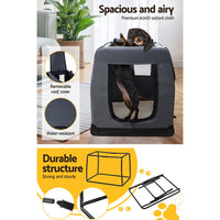 i.Pet Soft Travel Crate 82 x 58cm — XL