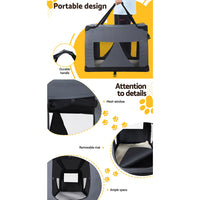 i.Pet Soft Travel Crate 82 x 58cm — XL