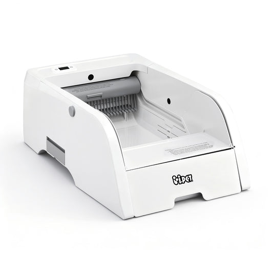 i.Pet Self-Cleaning Litter Box 5L — App Control, White