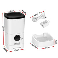 I.Pet Automatic Pet Feeder Wifi Camera Dog Cat Smart Food
