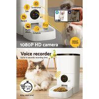 I.Pet Automatic Pet Feeder Wifi Camera Dog Cat Smart Food