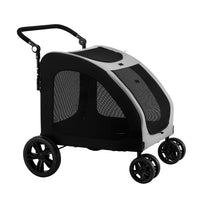 i.Pet Pet Stroller Trolley — 4 Wheels, Foldable