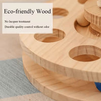Cat Scratching Post Playhouse 32cm — Multi-colour