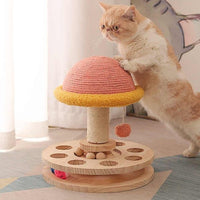 Cat Scratching Post Playhouse 32cm — Multi-colour