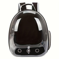 Space Capsule Pet Backpack — Clear Window, Breathable