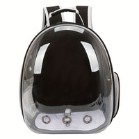 Space Capsule Pet Backpack — Clear Window, Breathable