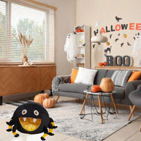 Spider Cave Cat Bed — Black, Washable Cushion