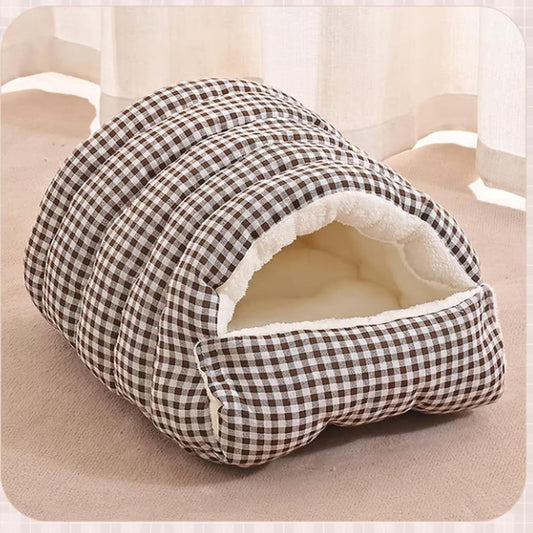 Monster Cave Cat Bed 30cm — Black