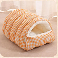 Monster Cave Cat Bed 43cm — Pink