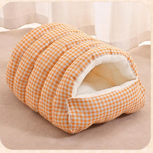 Monster Cave Cat Bed 43cm — Pink