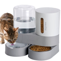 Automatic Cat Feeding Station with Water Dispenser