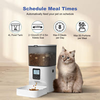 Programmable Automatic Cat Feeder 4L