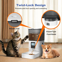 Programmable Automatic Cat Feeder 4L