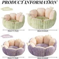 Cactus Cat Bed 60cm — Green