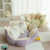 Cactus Cat Bed 60cm — Purple