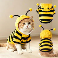 Bumblebee Cat Costume for Sphynx & Small Dogs