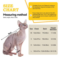 Bumblebee Cat Costume for Sphynx & Small Dogs