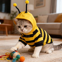 Bumblebee Cat Costume for Sphynx & Small Dogs