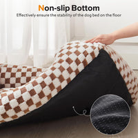 Dog Beds -Cute Cat Beds for Indoor Cats Calming Pet Beds