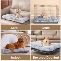 Fluffy Dog Crate Bed for Extra Large Dogs