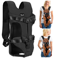 Dog Harness Storage Bags Dog Outdoor Gear - Black