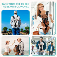 Dog Harness Storage Bags Dog Outdoor Gear - Black
