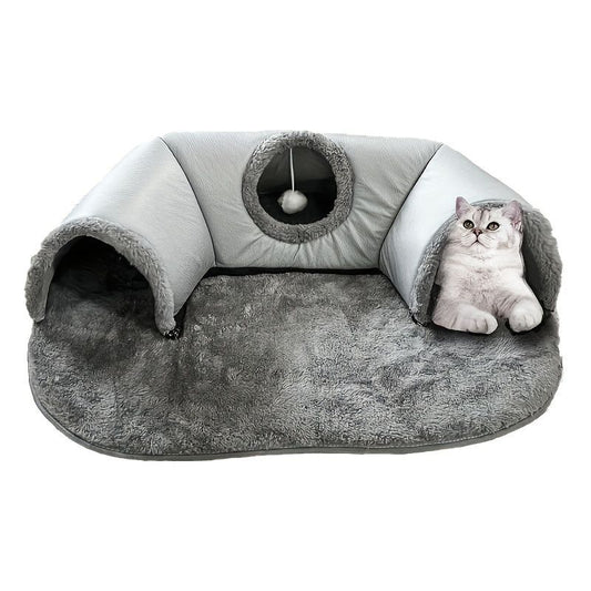 Cat Tunnel Bed — Play & Rest