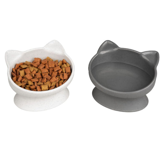 Cat-Shaped Ceramic Cat Bowl