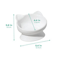 Cat-Shaped Ceramic Cat Bowl