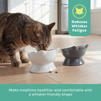 Cat-Shaped Ceramic Cat Bowl