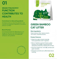 Purr Haven Bamboo Cat Litter — Carton of 6 x 2.5kg