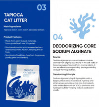 Purr Haven Tapioca Cat Litter — Carton of 6 x 2.5kg