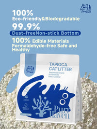 Purr Haven Tapioca Cat Litter — 3 x 2.5kg