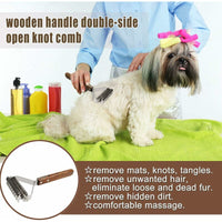 Double-Sided Undercoat Rake & Dematting Comb