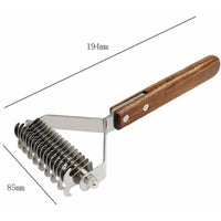 Double-Sided Undercoat Rake & Dematting Comb