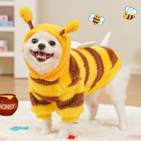 Dog Coat - Fleece Hoodie - Autumn and Winter Dog Clothes