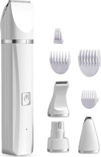 4-in-1 Cordless Dog Trimmer with Nail Drill