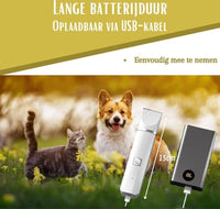 4-in-1 Cordless Dog Trimmer with Nail Drill
