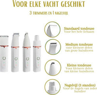 4-in-1 Cordless Dog Trimmer with Nail Drill