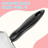 Stainless Steel Litter Scoop — 2.8mm Slots