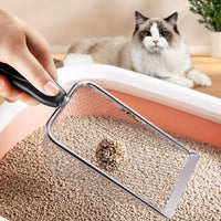 Stainless Steel Litter Scoop — 2.8mm Slots
