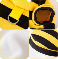 Bee Cat Costume - Small Hooded Set for Dog and Cat - Halloween