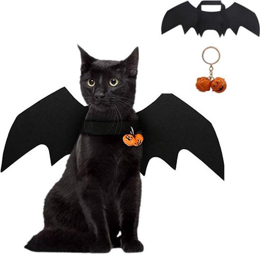 Dog Costume - Dog Halloween Costume With Pumpkin Bell