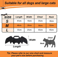 Dog Costume - Dog Halloween Costume With Pumpkin Bell