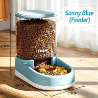 Automatic Pet Feeder — Blue