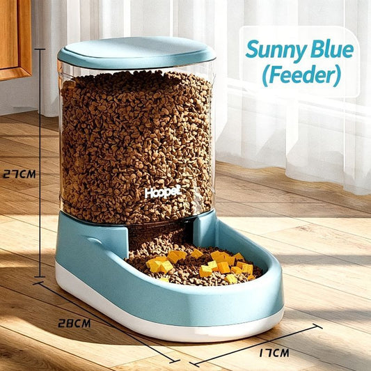 Automatic Pet Feeder — Blue